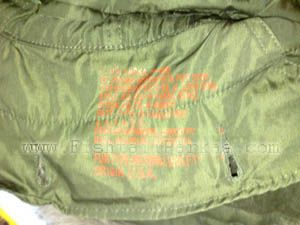 m1951 parka hood ink stamp