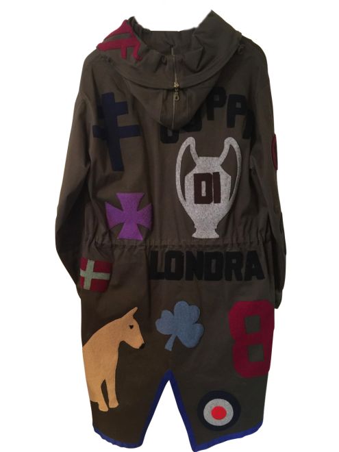 fake london genius parka back