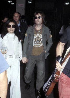 john lennon wearing army shirt