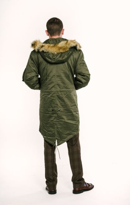 stonetail m1948 fishtail parka male back