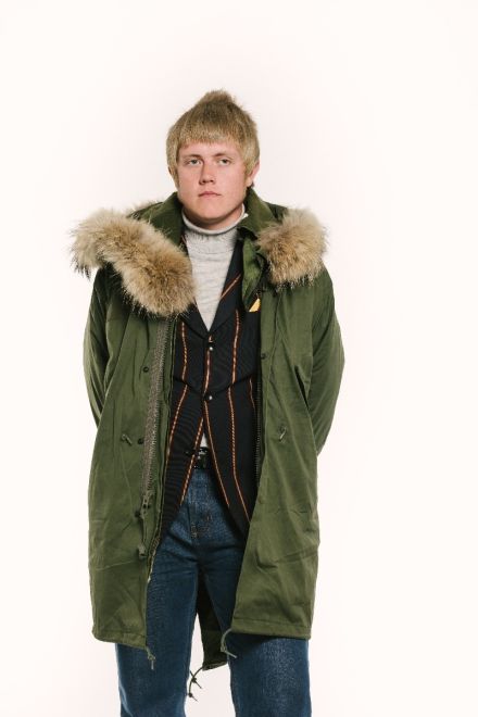 M-1965 fishtail parka male model front