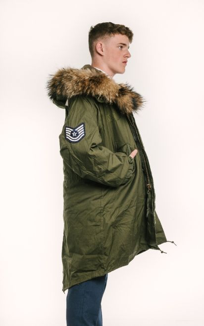 m65 quadrophenia parka side view