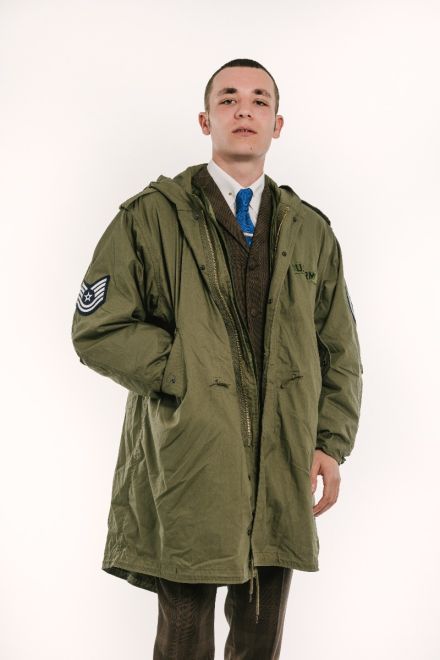 The Jam parka front model shot