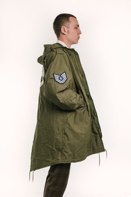 m1951 quadrophenia fishtail parka side view