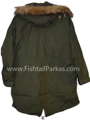 m65 parka with faux fur hood back