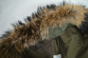 m65 raccoon fur parka hood