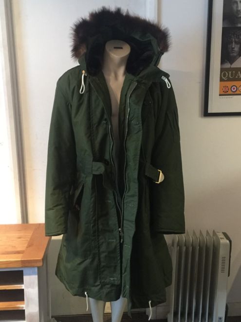 RAF 1950s Cold Weather Ventile Ground Crew Parka