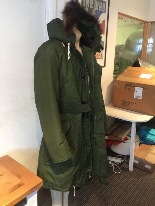 raf ventile parka side view