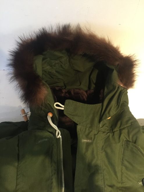 raf ventile parka wolverine fur