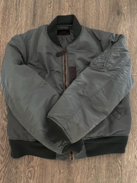 Albert Turner MA-1 flight jacket