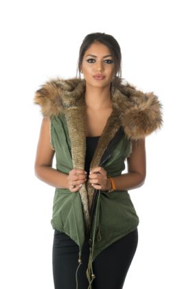 Stonetail Natural Fur Gilet